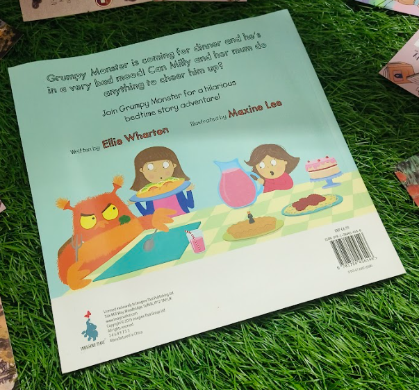 Grumpy Monster is Coming for Dinner By Ellie Wharton (Paperback)