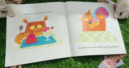 Grumpy Monster is Coming for Dinner By Ellie Wharton (Paperback)