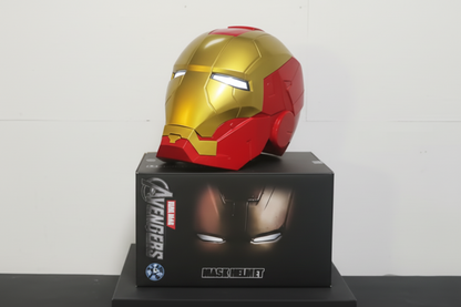 Iron Man Mark X Armor Helmet Light & Sound Voice Touch Sensor (Limited Edition)