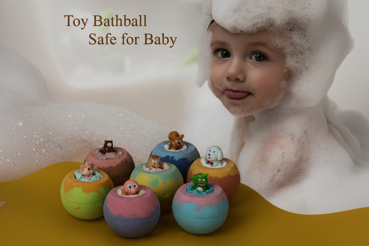 Bath Bombs for Kids with Surprise Toys Inside - Handmade Natural Safe Ingredients for Sensitive Skin - Gift for Girls and Boys