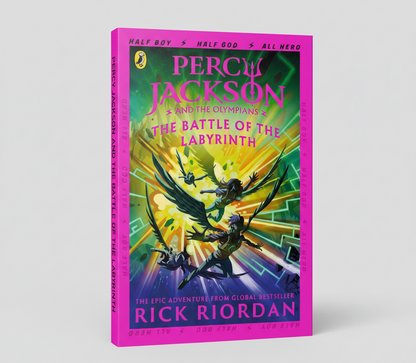 Percy Jackson and The Battle of The Labyrinth By Rick Riordan (Hardcover)