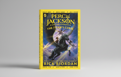Percy Jackson and The Titan's Curse (Book 3) By Rick Riordan (Hardcover)