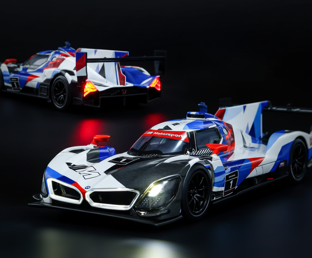 BMW M Hybrid V8 CCA 1:24 Racing Car Model Toy Collectibles Birthday gift
