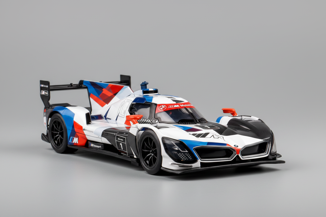 BMW M Hybrid V8 CCA 1:24 Racing Car Model Toy Collectibles Birthday gift