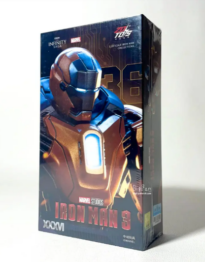 ZD Toys Iron Man MK36 Power Regulator Action Figure (Limited Edition)