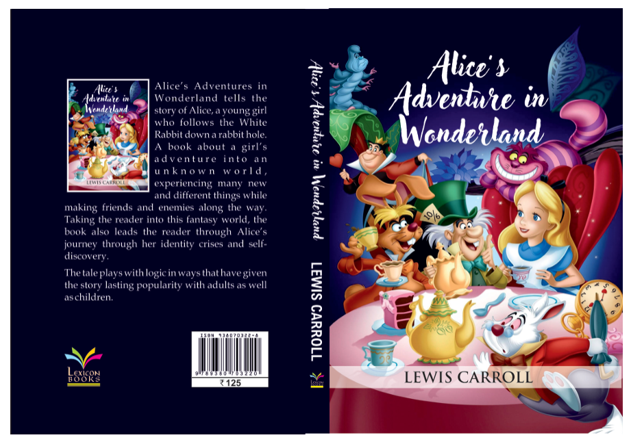 Alice's Adventures in Wonderland by Lewis Carroll (Paperback)