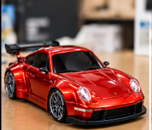 Red Slips Porsche RWB 964 - Red Colour