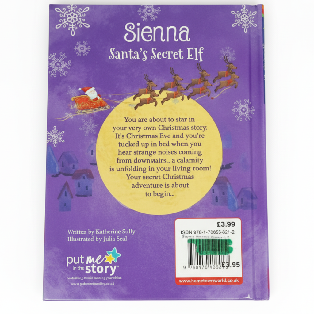 Sienna - Santa's Secret Elf (Hardcover)