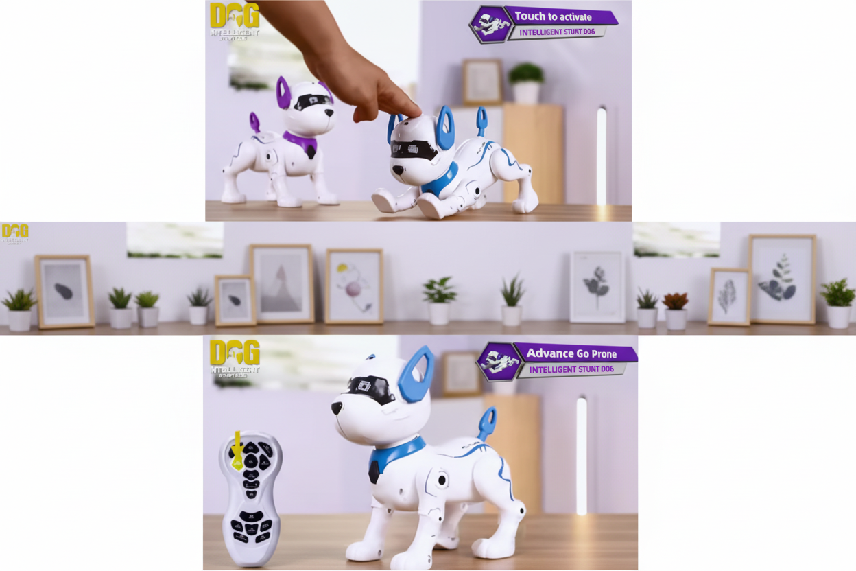 Rc Robot Smart Stunt Dancing Dog Pet Intelligent Programmable Robot Dog