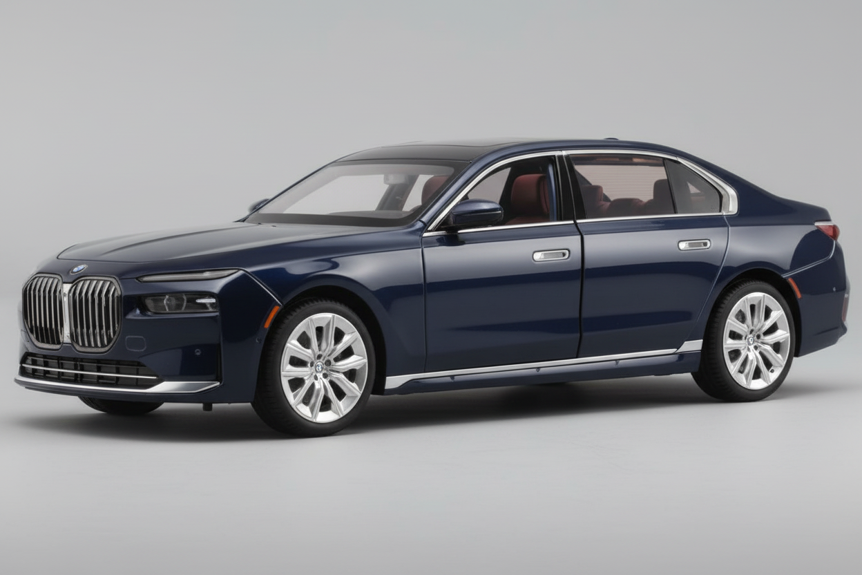 BMW i7 Car CCA G70 Premium Die-Cast Scale Model Car 1:24