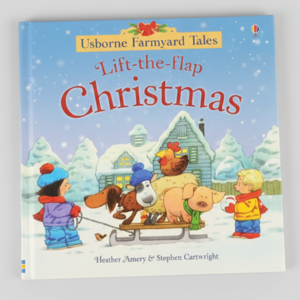 Farmyard Tales Lift the Flap Christmas By Heather Amery and Sam Taplin (Hardcover)