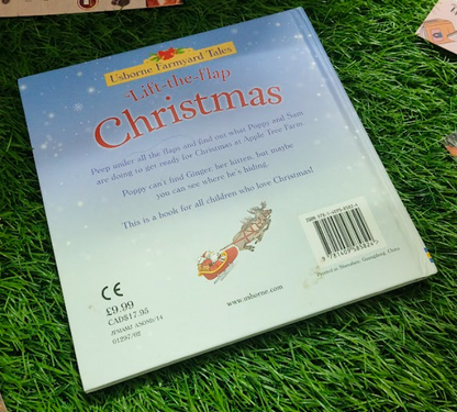 Farmyard Tales Lift the Flap Christmas By Heather Amery and Sam Taplin (Hardcover)