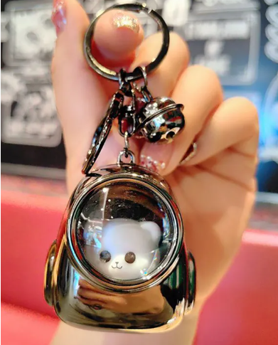 Kitty Bag Keychain with light up limited edition