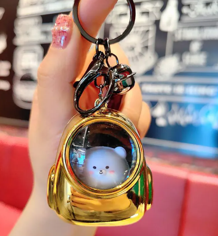 Kitty Bag Keychain with light up limited edition