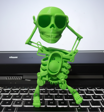 Dancing Skeleton Toy Limited Edition 3D Print