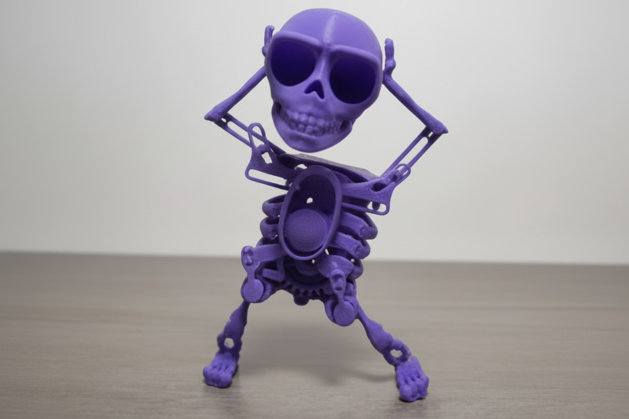 Dancing Skeleton Toy Limited Edition 3D Print