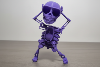 Dancing Skeleton Toy Limited Edition 3D Print