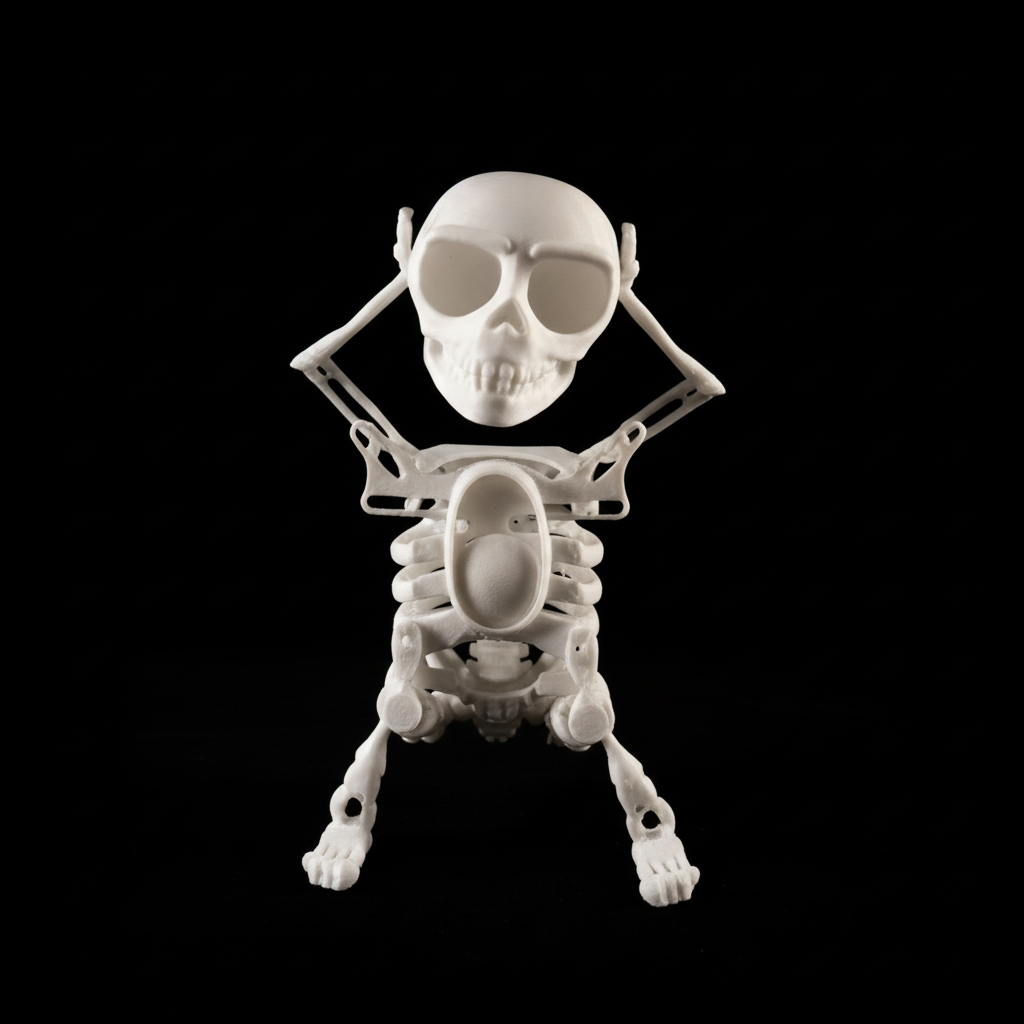 Dancing Skeleton Toy Limited Edition 3D Print