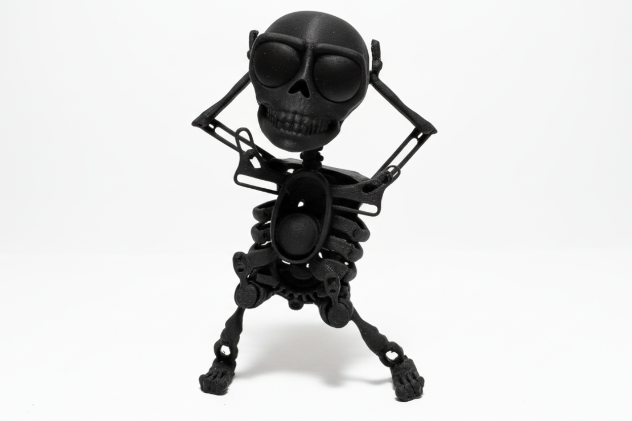 Dancing Skeleton Toy Limited Edition 3D Print