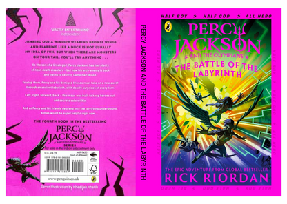 Percy Jackson and The Battle of The Labyrinth By Rick Riordan (Paperback)