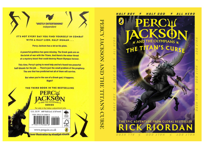 Percy Jackson and The Titan's Curse (Book 3) By Rick Riordan (Paperback)