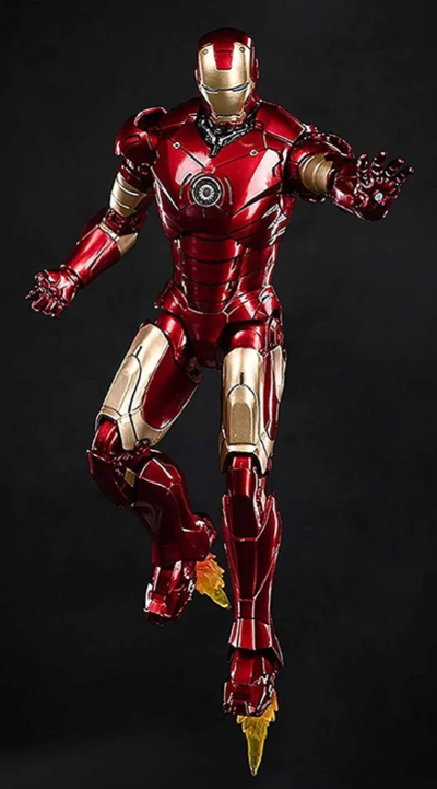 Avengers Iron Man MK 7 Infinity Saga Marvel Studio Luminous Version ZD Toys Action Figure Limited Edition