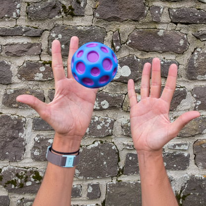 Moon Bouncing Ball, Soft Rubber Bounce Ball For Kids Teens Outdoor Sports Toy Gift