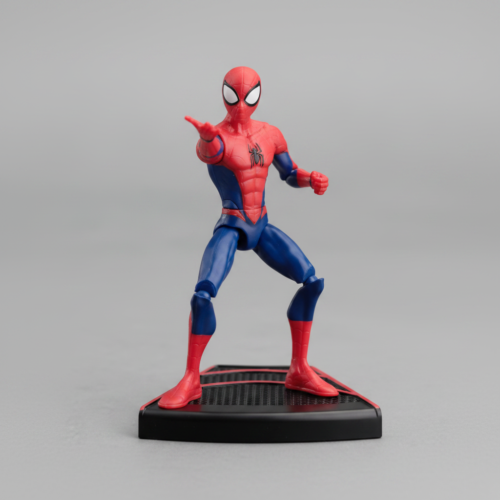 ZD Toys Spider-Man Classic Action Figure – 4 Inch Poseable Collectible for Kids & Fans