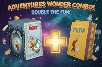 COMBO SET - TINTIN + ASTERIX BOXSET