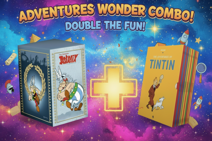 COMBO SET - TINTIN + ASTERIX BOXSET