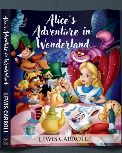 Alice's Adventures in Wonderland by Lewis Carroll (Paperback)