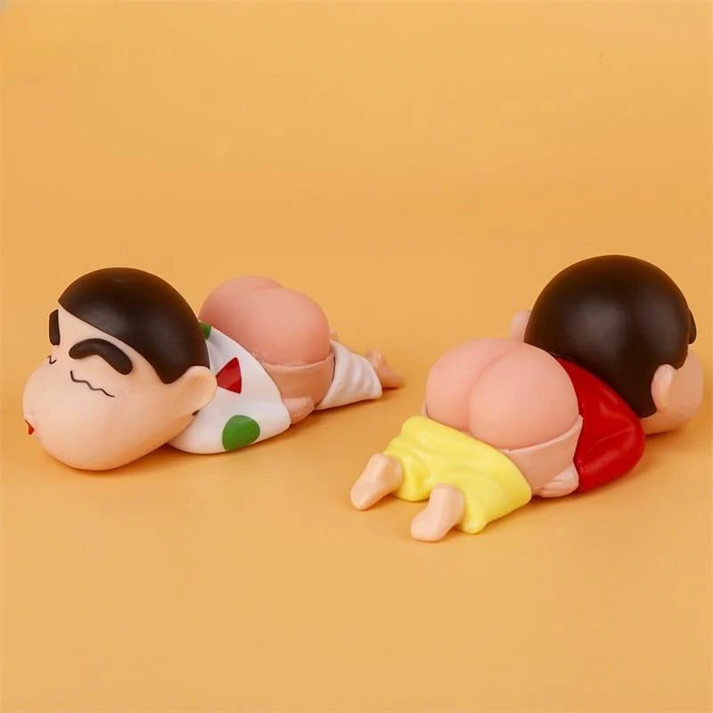 Shin-chan Squishy Butt Funny Figure