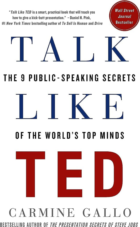 TALK LIKE TED By CARMINE GALLO