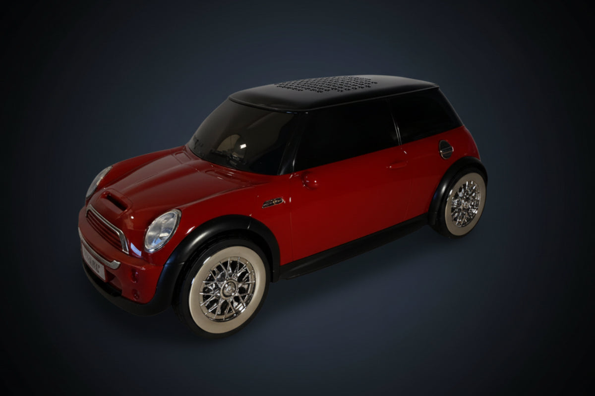 WSTER WS-790 Mini Cooper Model Wireless Car Bluetooth Speaker 5 Watts| FM Radio, USB, TF Card, LED Lights