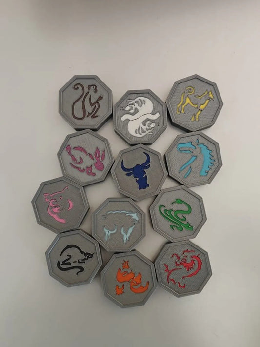 Jackie Chan Talismans (Stones)