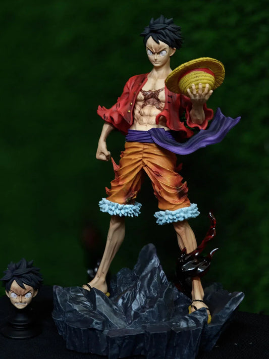 Battle-Damaged Luffy Action Figure