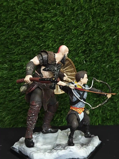 Kratos & Atreus Figure – God of War Premium Collectible