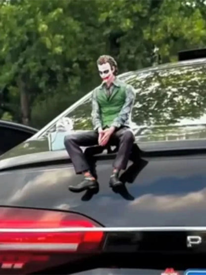 Joker Car Bumper Ornament Action Figure