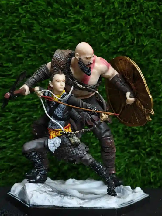 Kratos & Atreus Figure – God of War Premium Collectible