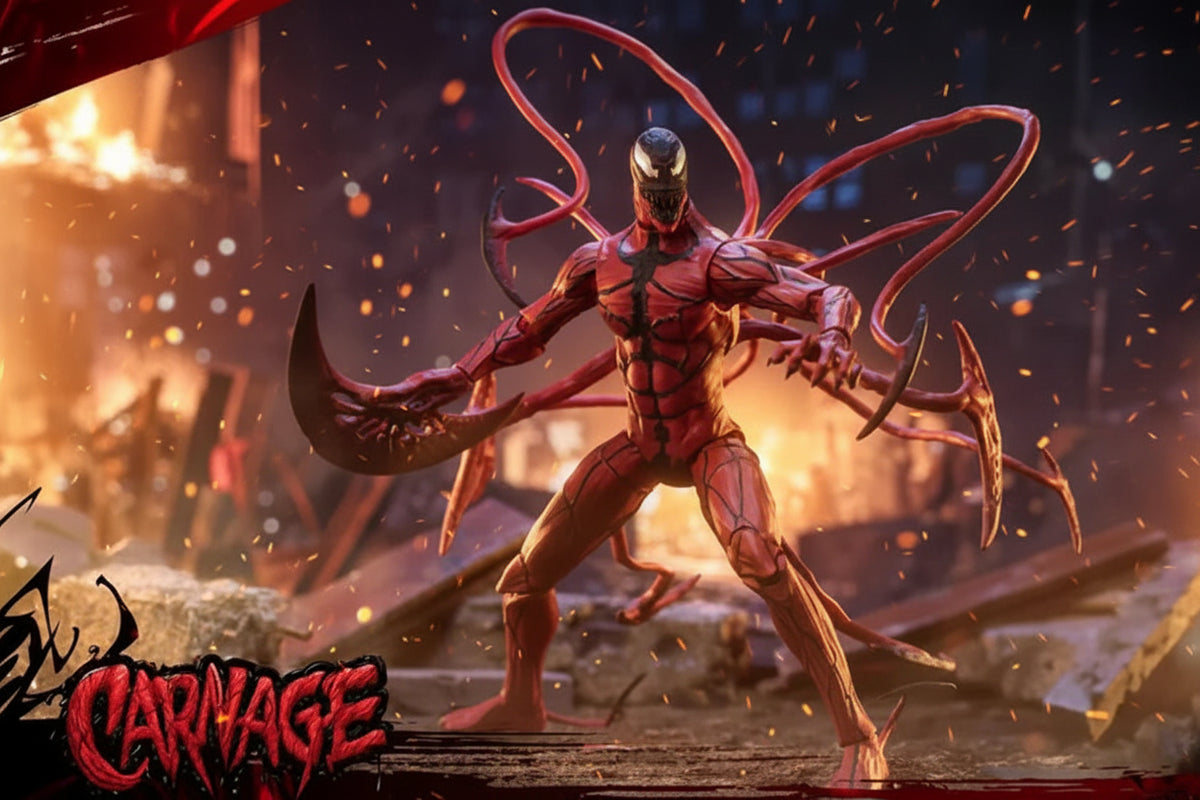 ZD Toys Venom Carnage 1:10 Scale Premium Collectible Figure Limited Edition