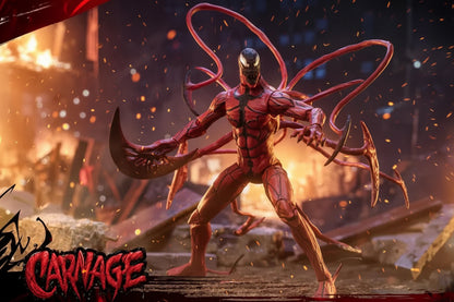 ZD Toys Venom Carnage 1:10 Scale Premium Collectible Figure Limited Edition