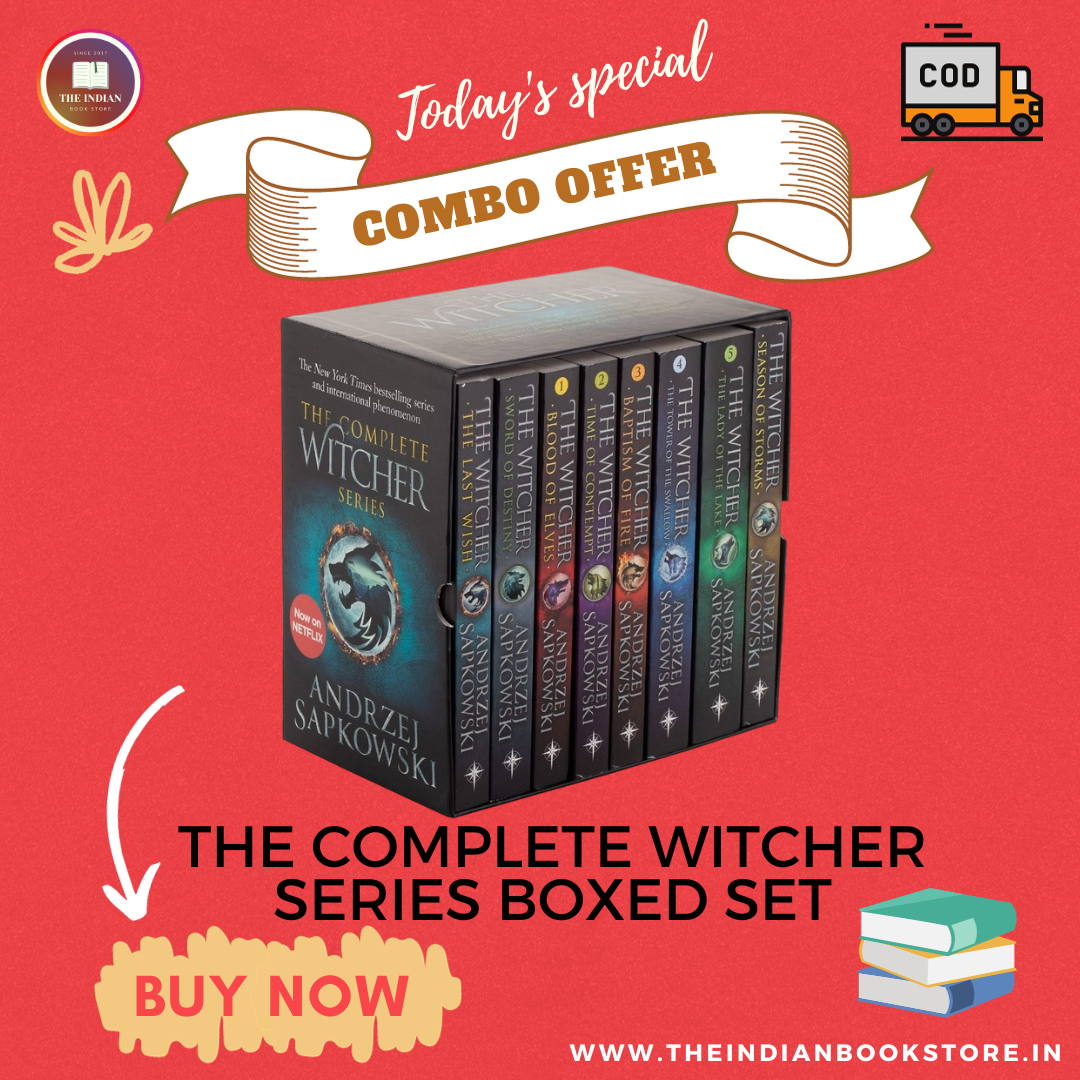 THE COMPLETE WITCHER SERIES COMBO OF 8 BOOKS