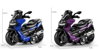 Jumbo Size Scooty Pushback Keyring Pack of 2 (Random Colour)