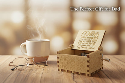 Father's Day Music Box Decorative