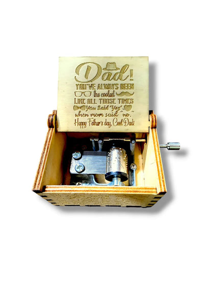 Father's Day Music Box Decorative