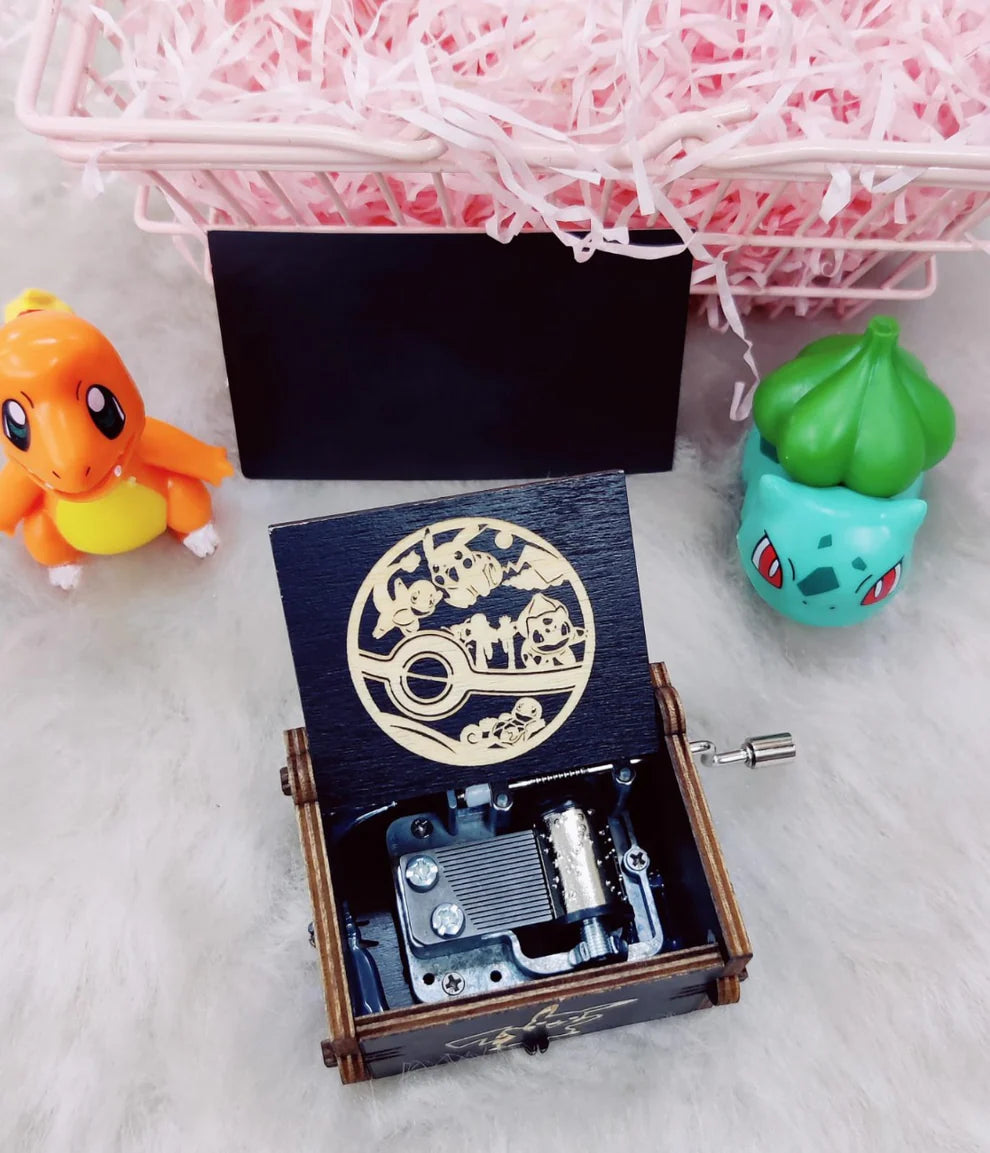 Pokemon Black Music Box Decorative Collectibles