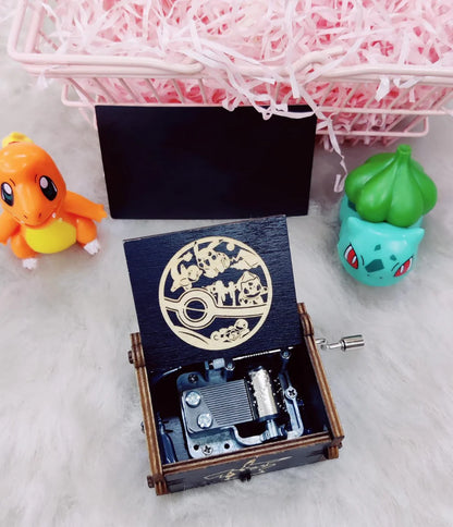 Pokemon Black Music Box Decorative Collectibles