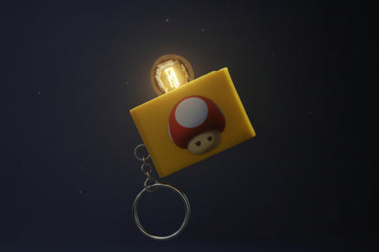 Super Mario Coin Keychain