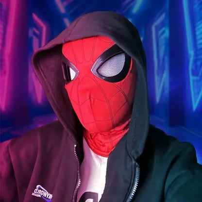 3D Spiderman Mask || with Moving Eyes, Jaw Motion Activated Blinking Eyelid Spider-Man