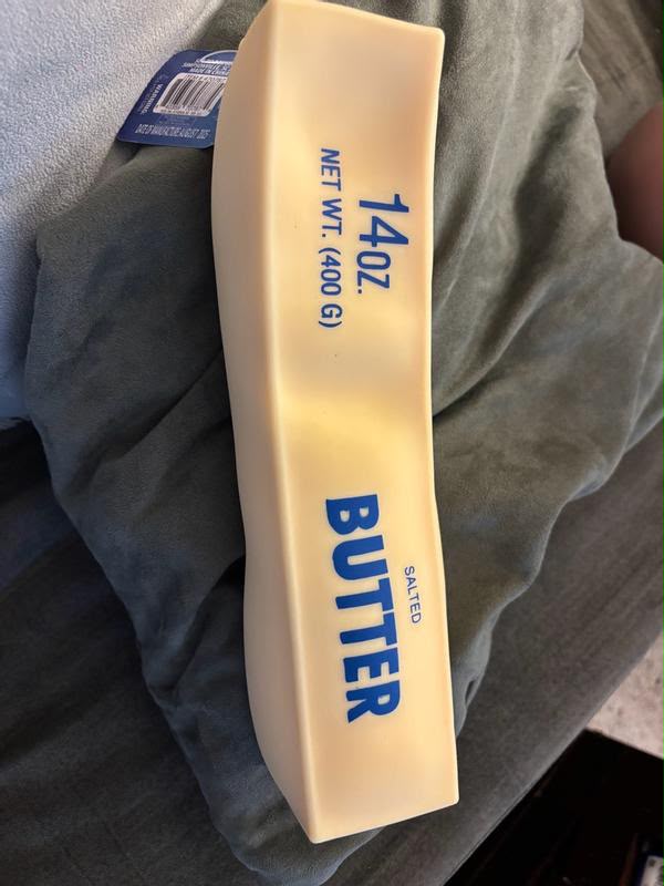 Butter Squishy Toy, Butter-Shaped Slow Rising Squishy Butter Stick for Anxiety Relaxation